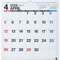高橋書店 【2026年4月版】エコカレンダー壁掛 A3変型 スクエア 日曜始まり T11 1冊（直送品）