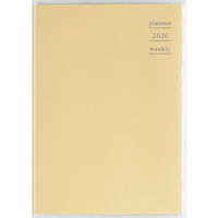 高橋書店 【2026年4月版】プラーノ2 B6 見開き1週間 月曜始まり ハニーミルク 862 1冊（直送品）