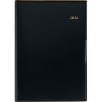 高橋書店 【2026年4月版】フェルテ3 B6 見開き1週間 月曜始まり 黒 884 1冊（直送品）