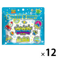 グミ 小袋 食べきりサイズ  ディズニー トイ・ストーリー パッケージがステッカーになっちゃうグミ 1セット（1個×12）