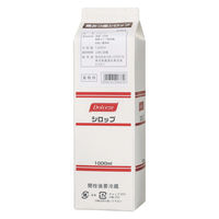 黒みつ風シロップ 1L 1本 紙パック 業務用