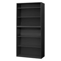 Netforce イーセンブリー オープン書庫1台+オープン書庫1台 3段×3段 幅880mm スチール ブラック 1セット（直送品）