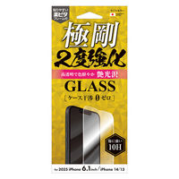 サンクレスト サンクレストiPhone16e(1眼)/14/13対応 2度強化ガラス 光沢 i38EGLW 1個（直送品）