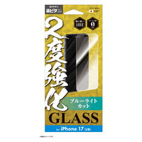 サンクレスト iPhone17(2眼)対応 2度強化ガラス ブルーライトカット i39FGLBLW 1個（直送品）
