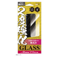 サンクレスト iPhone17Pro(3眼)対応 2度強化ガラス 光沢 i39RGLW 1個（直送品）