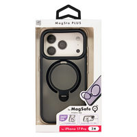 サンクレスト サンクレストマグスタプラスケース iPhone17Pro(3眼)対応 ブラック i39RiJS02 1個（直送品）