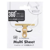 サンクレスト マルチシート(高強度ステンレス1口回転タイプ) ゴールド iSB-MS16 1個（直送品）