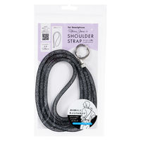 サンクレスト ラインストーンinショルダーストラップ ブラック iSB-RS02 1個（直送品）