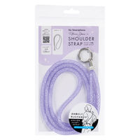 サンクレスト ラインストーンinショルダーストラップ パープル iSB-RS04 1個（直送品）