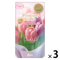 トイレの消臭力 プレミアムアロマ チューリップフレア 400mL 1セット（1個×3） エステー 消臭 芳香剤