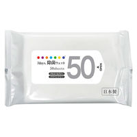 ニーズ 7days 除菌ウェット ノンアルコール配合 大容量 50枚 NZW1118 1箱(30個入)（直送品）