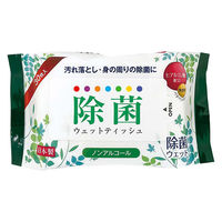 ニーズ 7days 除菌ウェット leaf ノンアルコール 30枚入り NZW1117 1箱(50個入)（直送品）