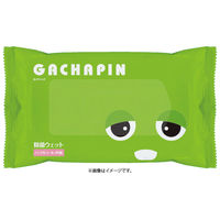 ニーズ ガチャピン 除菌ウェットノンアルコール大判20枚 NZW2105 1箱(50個入)（直送品）
