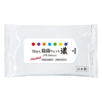 ニーズ 7days 除菌ウェット 濃アルコール大判 10枚 NZW2107 1箱(100個入)（直送品）