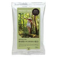 ニーズ ボディシート PROTECT SKIN 10枚入 シトロネラの香り 10枚 NZW7103 1箱(200個入)（直送品）