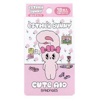 サンタン エスターバニー CUTE AID ばんそうこう 18枚入 BSK-0117 1箱（直送品）