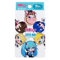 サンタン 初音ミク CUTE AID ばんそうこう 18枚入 BSK-0119 1箱（直送品）