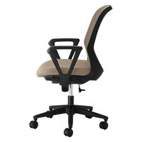 【設置込】プラス Fita2 事務イス ループ肘 ブラック×ウォームグレー KB-FT60MKL WG 1脚（直送品）