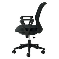 【設置込】プラス Fita2 事務イス ループ肘 ブラック×ブラック KB-FT60MKL BK 1脚（直送品）