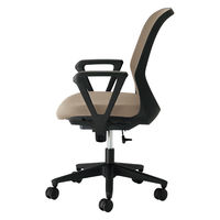 【設置込】プラス Fita2 事務イス ループ肘 ブラック×ウォームグレー KB-FT60MKL-UC WG 1脚（直送品）