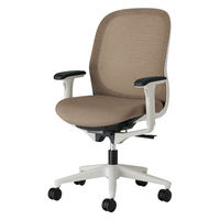 【設置込】プラス Fita2 事務イス アジャスト肘 ライトグレー×ウォームグレー KD-FT00MKL WG 1脚（直送品）