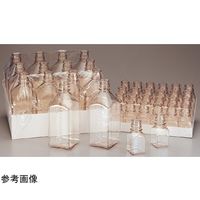 角型培地ボトル 60mL PETG トレイ/本体のみ包装 滅菌済 1箱(40本×5トレイ入) 342024-0060 1箱(200本)（直送品）