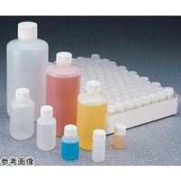 細口軽量ボトル 30mL HDPE トレイ/本体・キャップ付包装 滅菌済 1箱(54本×16トレイ入) 342089-0001（直送品）