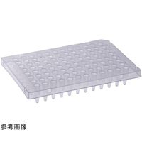 WATSON 0.2mL 96ウェル PCRプレート ハーフスカート 10枚入 137-175C 1枚(10枚) 65-8770-39（直送品）