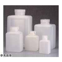 角型ボトル 1000mL HDPE バルク/本体・キャップ別包装 1箱(50本入) 312007-0032 1箱(50本)（直送品）