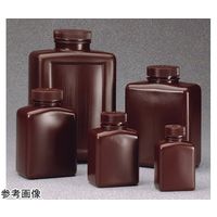 角型褐色ボトル 1000mL HDPE バルク/本体・キャップ別包装 1箱(50本入) 312009-0032 1箱(50本)（直送品）