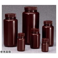 広口褐色ボトル 250mL HDPE バルク/本体・キャップ別包装 1箱(250本入) 312106-0008 1箱(250本)（直送品）