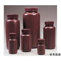 広口褐色軽量ボトル 60mL HDPE バルク/本体・キャップ別包装 1箱(1000本入) 312185-0002 1箱(1000本)（直送品）