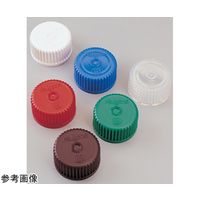 ボトル用カラーキャップ PP キャップタイプ/24ー415 カラー/ホワイト バルク包装 1箱(1000個入) 362150-1240（直送品）