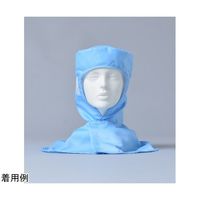 東洋リントフリー ヘアネット一体型フード 青 LL 3K2459-B 1枚 68-6589-92（直送品）