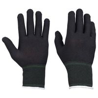 富士グローブ BDー408 ポリエステル下履き 手袋 黒 M 10双組×12パック 7308 1ケース(120双) 68-0492-02（直送品）