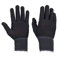 富士グローブ BDー408 ポリエステル下履き 手袋 黒 L 10双組×12パック 7309 1ケース(120双) 68-0492-03（直送品）