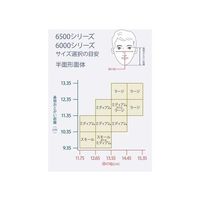 スリーエム ジャパン 取替え式防じんマスク Mサイズ 1箱(10個) 6500QL/2071-RL2M-BOX 68-9428-88（直送品）