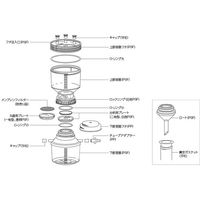 サーモフィッシャーサイエンティフィック リユーザブルフィルター ユニットパーツ 710300-0001 1セット 68-2009-05（直送品）