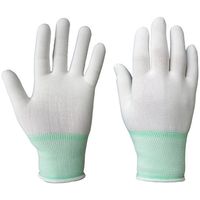 富士グローブ BDー407 ポリエステル下履き 手袋 白 M 10双組×12パック 7304 1ケース(120双) 68-0491-98（直送品）