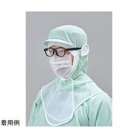 東洋リントフリー ありそうでなかった マスク・メガネ一体型フック天使の耳仕様フード グリーン M JL4252-03 1枚（直送品）