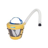 山本光学 LS交換パーツ カイダック製遮光面体 455W用面体、ヘッドギア、レンズ(透明)、ダクト、 ホース付き KF-20W1SNH 1個（直送品）