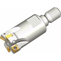 TAEGUTEC モジュラーヘッド交換式エンドミル フレックステック4枚刃 チェイスPミル 2P-TE90-421-M12-05 1本（直送品）