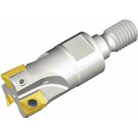 TAEGUTEC モジュラーヘッド交換式エンドミル フレックステック チェイスミル 4枚刃 2S-TE90AP 432-M16-09 1本（直送品）