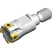 TAEGUTEC モジュラーヘッド交換式エンドミル フレックステック5枚刃 タングスフィード 4T-TE90-520-M10-05 1本（直送品）