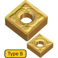 TAEGUTEC 旋削加工用チップ Tーターン CVD SNMG 120408 MP TT9215 1セット(10個)（直送品）