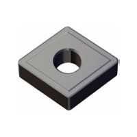 TAEGUTEC 旋削加工用チップ Tーターン セラミック CNMG 120408 CE AB30 1セット(10個)（直送品）