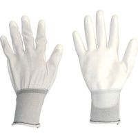 丸和ケミカル PUしろフィット 背抜き手袋 10双組 Lサイズ 940-L 1組(10双) 684-0796（直送品）
