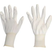 丸和ケミカル PUしろフィット 背抜き手袋 10双組 LLサイズ 940-LL 1組(10双) 684-0800（直送品）