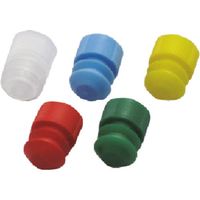 東京硝子器械 TGK キャップ 12φ 88309ー00 白 百入 198-03-05-41 1袋(100個) 190-6922（直送品）