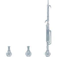 東京硝子器械 TGK 透明共通摺脂肪抽出器用フラスコ150mL 000-10-27-04 1個 190-3257（直送品）